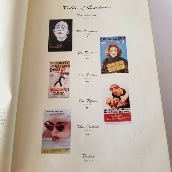 Frank Millers 90s First Edition MGM Posters The Golden Years Hardcover Vintage - Picture 5 of 6